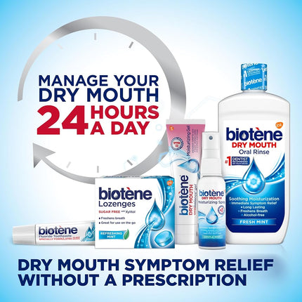 Biotene Fresh Mint Original Fluoride Toothpaste, 4.3 ounce