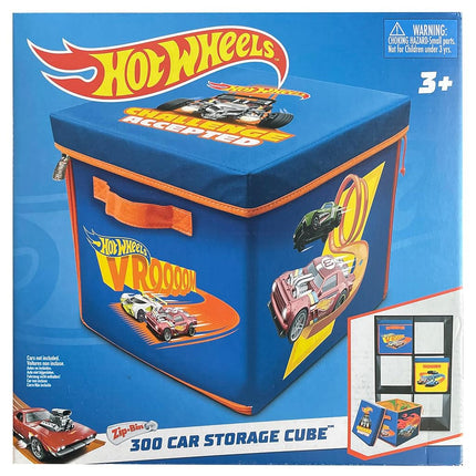PETERKIN | Hot Wheels ZipBin Playmat and Storage | Storage for 300 cars and playmat! | Toy Cars & Motors | Ages 3+