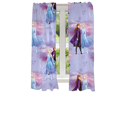 Juego de cortinas para ventana de habitación infantil de Franco, 82 x 63 pulgadas, Disney Frozen 2 (los estampados pueden variar)
