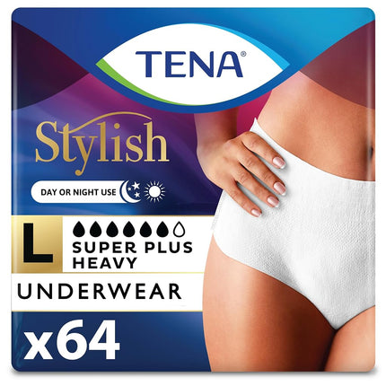 Tena Incontinence Underwear for Women, Super Plus 