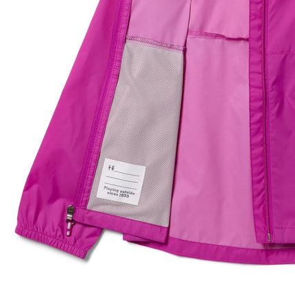 Columbia Girl's Switchback Ii Jacket, Bright Plum, X-Large