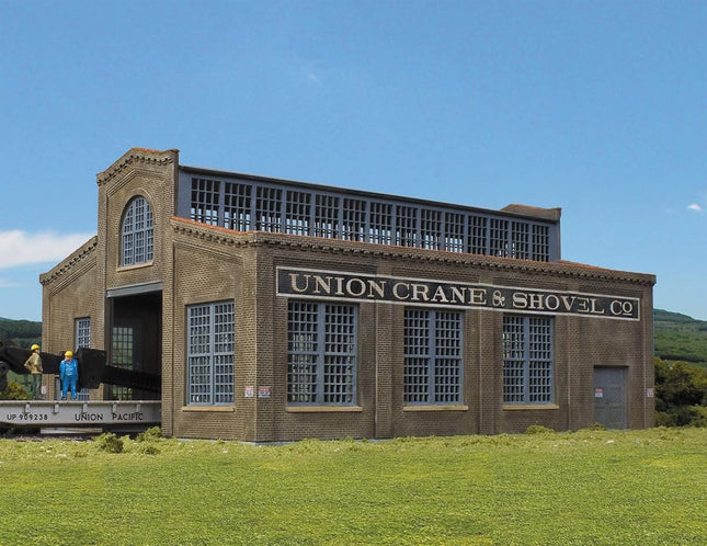 Walthers Cornerstone 933-4021 Factory Building Union Crane andShovel, Building