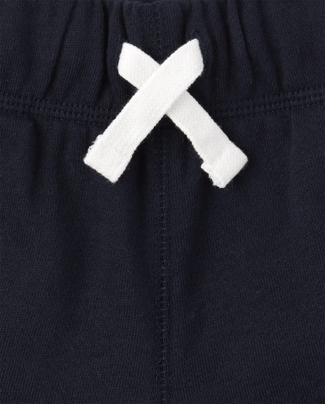 The Children's Place Pantalones Cortos de Felpa Francesa para Niños, Paquete de 3, Varios Colores, 14