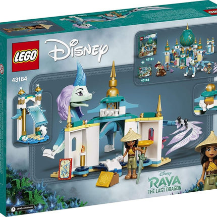 LEGO Disney Raya and Sisu Dragon 43184; A Unique Toy and Building Kit; Best for Kids Who Like Stories with Dragons and Adventuring with Strong Disney Characters, New 2021 (216 Pieces)