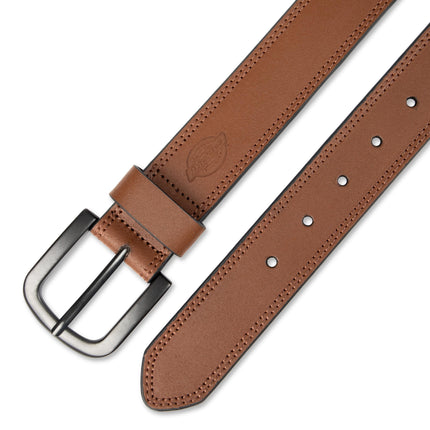 Dickies Men's Casual Leather Belt, Tan, 42W