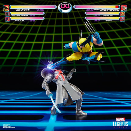 Marvel Legends Series Gamerverse Wolverine vs Marvel's Silver Samurai Action Figure Collectibles
