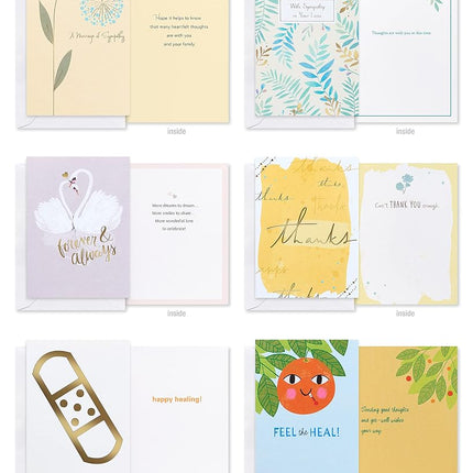 UK Greetings Multipack of 40 All Occasion Cards for Him/Her/Friend - Cheerful Designs with Keepsake Box