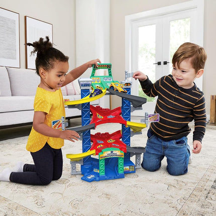 VTech Go! Go! Smart Wheels Dueling Spinning Spirals Raceway Playset
