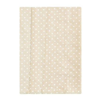 Hudson Baby Unisex Baby Flannel Burp Cloth 7pk, Pink Taupe Bear, One Size