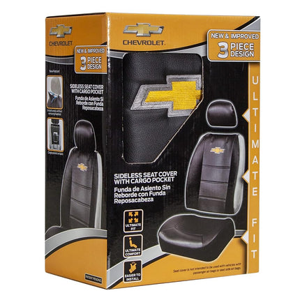 Plasticolor Chevy 3pc Sideless Seat Cover,081134185993
