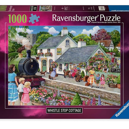 Ravensburger Whistle Stop Cottage 1000p - Ages 12+