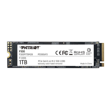 Patriot P300 M.2 PCIe Gen 3 x4 1TB Low-Power Consu