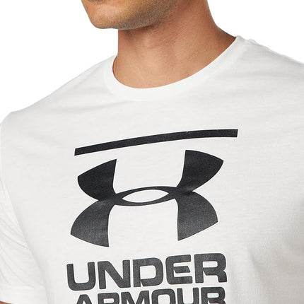 Under Armour Men's Global Foundation Short-Sleeve T-Shirt, White, Large