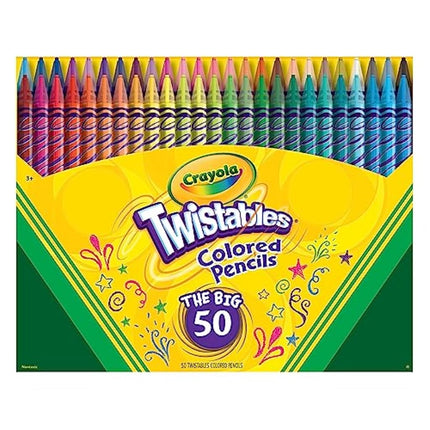 AODE forCrayola 50ct Twistables Colored Pencils