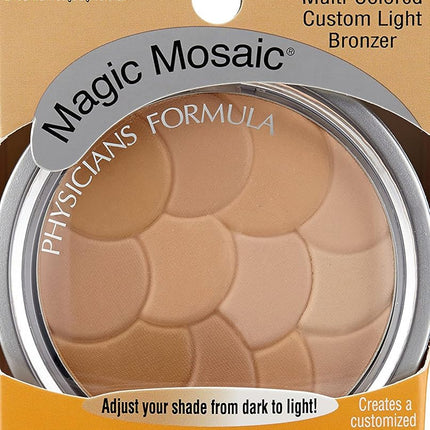 Physicians Formula Magic Mosaic Multi-Colored Custom Face Powder, Warm Beige/Light Bronzer, 0.3-Ounces