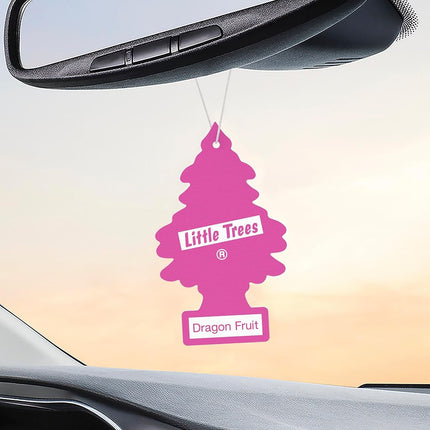 LITTLE TREES Dragon Fruit Car Air Freshener, 24 Hanging Trees, Long Lasting Scent for Auto or Home