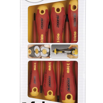 Felo 07157 53169 Ergonic Insulated Slotted & Phill