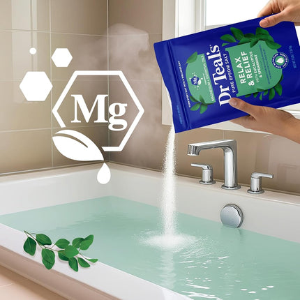 Dr Teal's Epsom Salts Eucalyptus 3Lb 1.36Kg