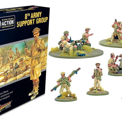 Warlord Games 8th Army Support Group - 28mm Scale 
