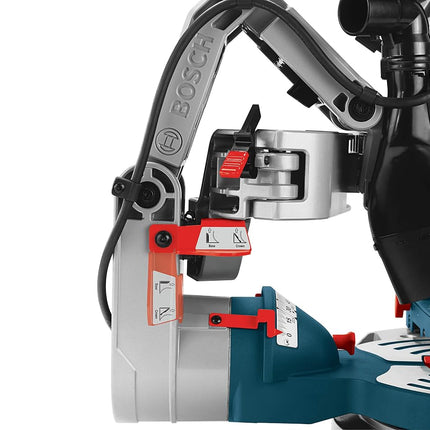 Bosch CM10GD Compact Miter Saw - 15 Amp Corded 10 Inch Dual-Bevel Sliding Glide Miter Saw with 60-Tooth Carbide Saw Blade