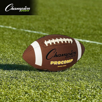 Champion Sports CF300 Pro Comp Football, Junior, Brown