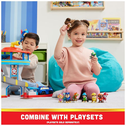 Paw Patrol, 10th Anniversary, All Paws On Deck Toy Figures Gift Pack with 10 Collectible Action Figures, Kids' Toys for Ages 3 and up