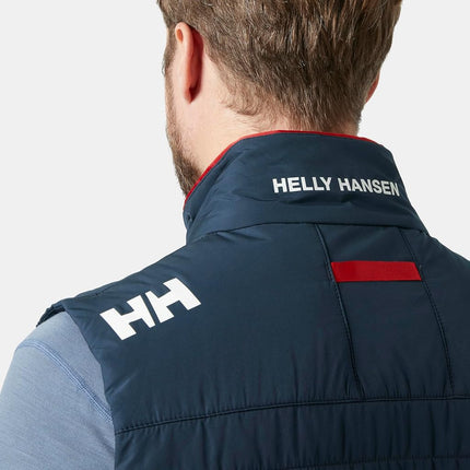 Helly Hansen Mens Crew Insulated Vest 2.0, 3XL, Navy