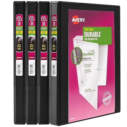 Avery Durable View 3 Ring Binder, 1/2 Inch Slant R