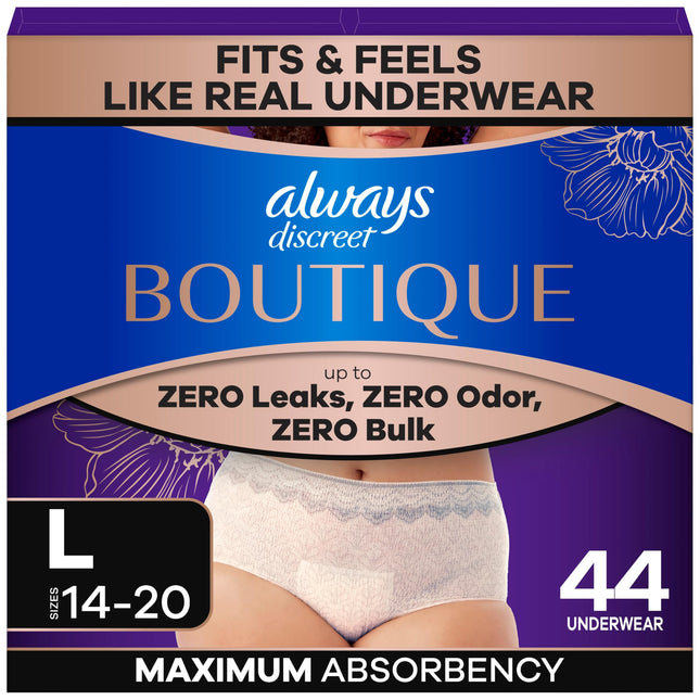 Always Discreet Boutique Incontinence and Postpart