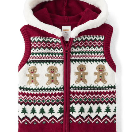 Gymboree Girls' and Toddler Zip Front Hooded Sweat