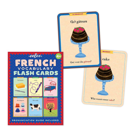 eeBoo French Vocabulary Flash Cards