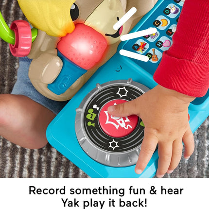 Fisher-Price Baby Learning Toy Link Squad A to Z Yak with Interactive Music & Lights for Children from 9 Months, Only Compatible with Link Squad Items