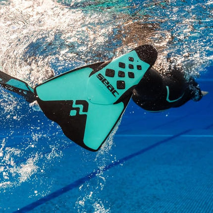 SEAC ITA, Light and Powerful Short Swimming and Snorkeling Fins for both Adults and Children