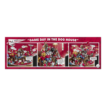 YouTheFan NFL Arizona Cardinals Día de partido en la caseta del perro Rompecabezas de 1000 piezas