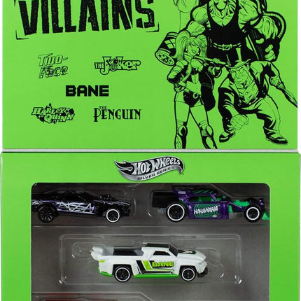 Hot Wheels Silver Series Super-Villain Batman Collectible Car