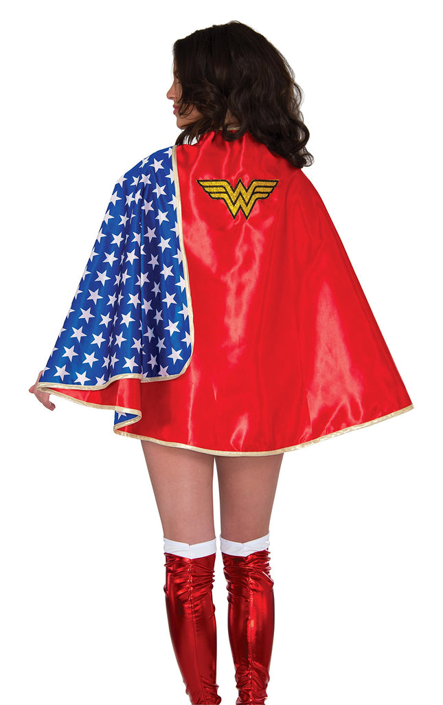 Rubies Costume Mujer DC Comics Wonder Woman Capa de Lujo de 30 Pulgadas, Multi, Talla Única