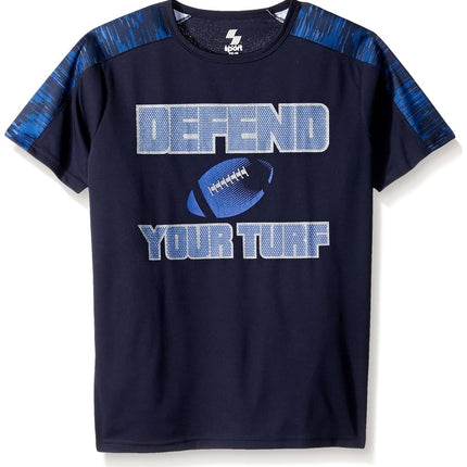 The Children's Place Big Boys Active Graphic Top, Tidal, S (5/6)