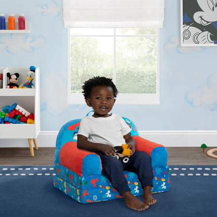 Delta Children Kids Folding Chair, Foam and fabric, Mickey Mouse
