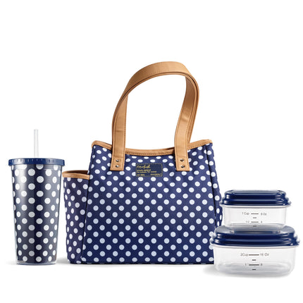 Fit & Fresh Lunch Bag for Women, Insulated Womens 