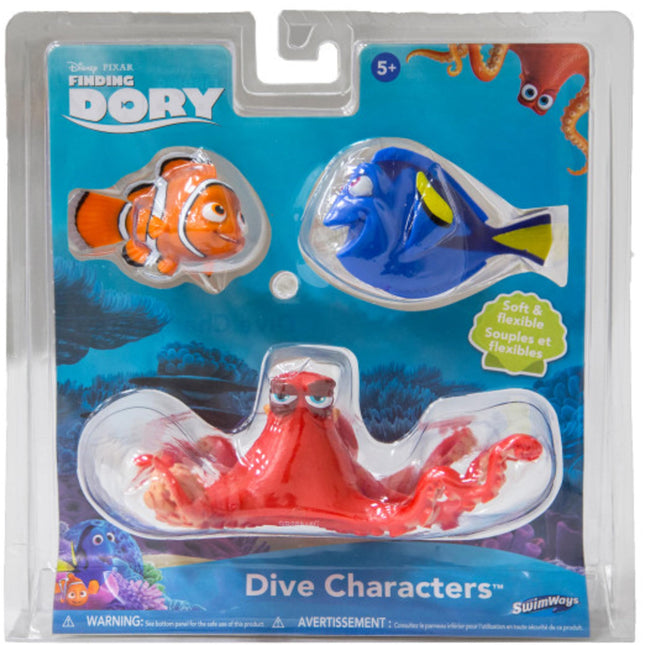 Swim Way Set of 3 Disney Pixar Finding Dory Dive Characters Pool Game