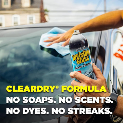Invisible Glass 91164-2PK Premium Glass Cleaner 19-Ounce Can 38 fl. oz 2 Pack