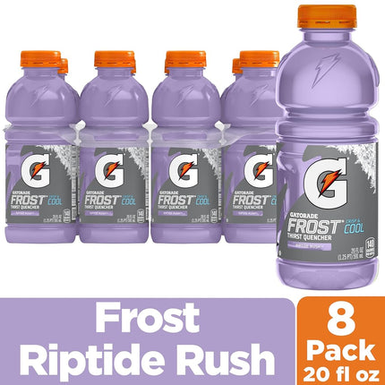 Gatorade Frost Fl Oz 20 Bottles x 8 Bottles