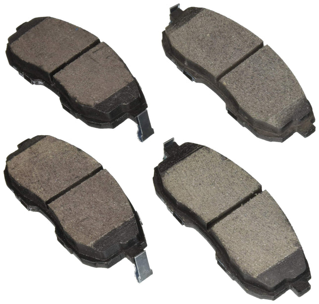 BOSCH BE815H Blue Ceramic Disc Brake Pad Set with 