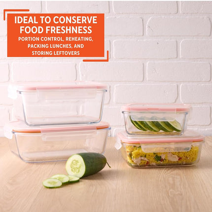 Lot de 10 boîtes alimentaires