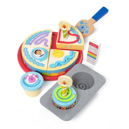 Melissa & Doug Blue's Clues & You! Wooden Birthday Party Play Set