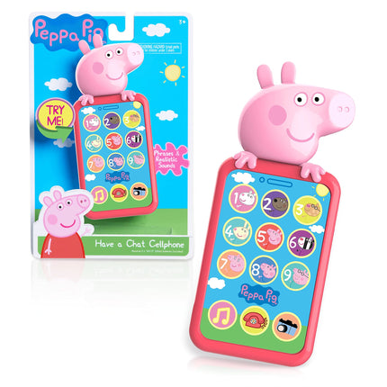 Peppa Pig Have a Chat Cell Phone, Toy Phone with R