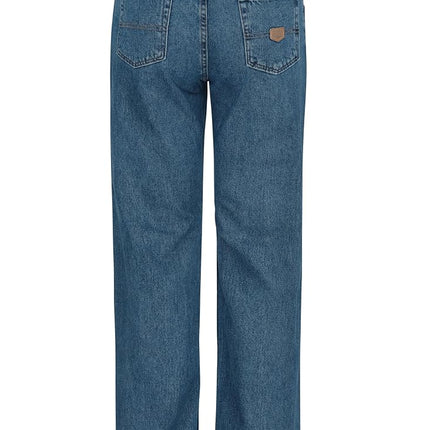 Red Kap Men's Relaxed Fit Jean, Stonewash, 42x30