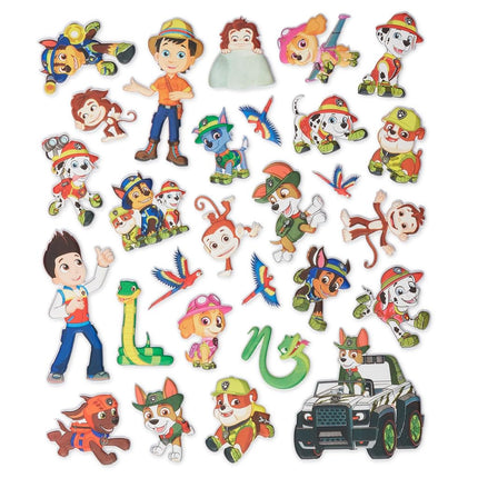 Melissa & Doug PAW Patrol Restickable Puffy Stickers - Jungle, Multicolor, 33258