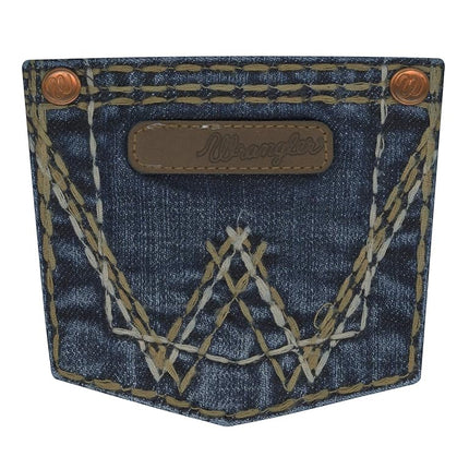 Wrangler Jeans acampanados elásticos Retro para niña, Denver, 14 REG