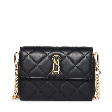 Steve Madden Women's Carina Wallet Crossbody, Black, One Size